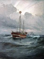 The Lightship at Skagen Reef